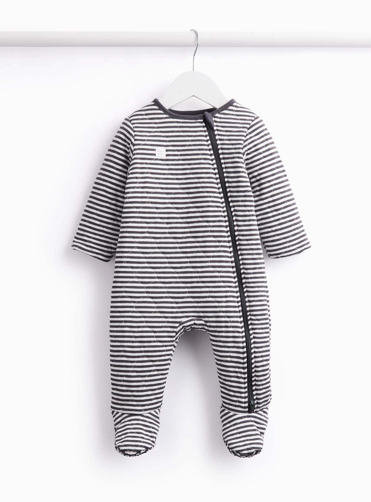 Brown Stripe Sleepsuit 2.5 Tog 18-24 months - Image 1